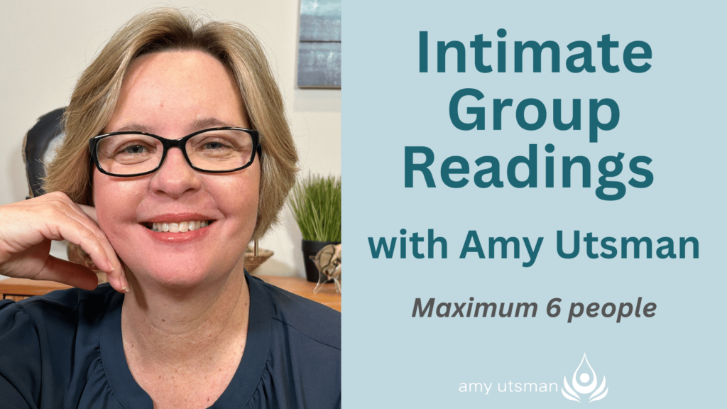 Intimate Group Readings with Amy Utsman